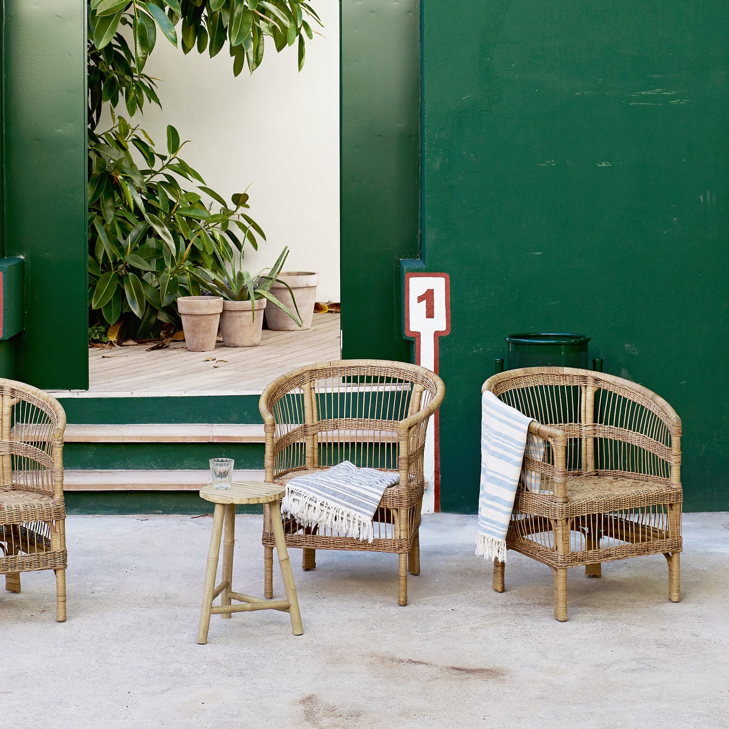 Palma Rattan Chair - Design Vintage