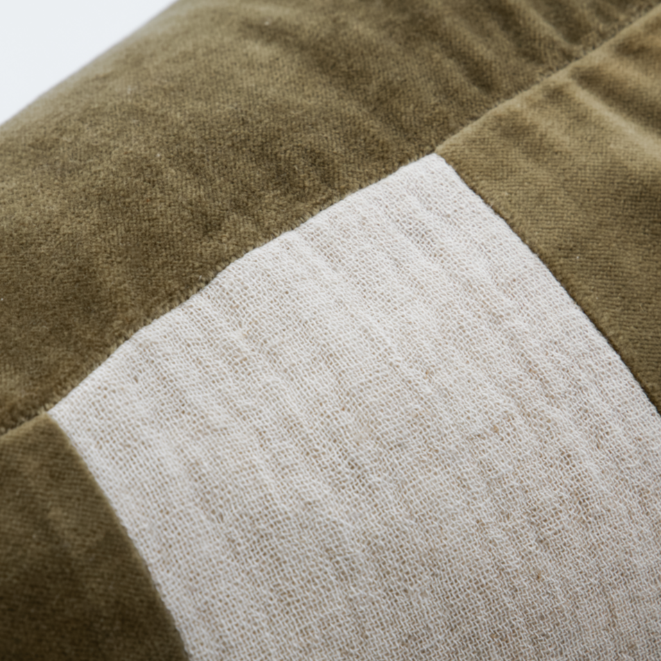 Hazel Wide Stripe Cushion - Design Vintage