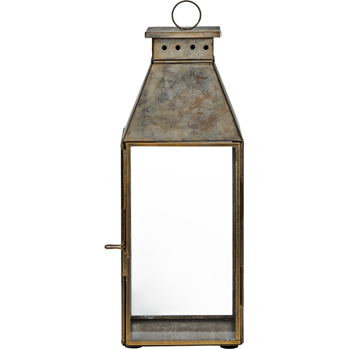 Antique Brass Lantern - Design Vintage