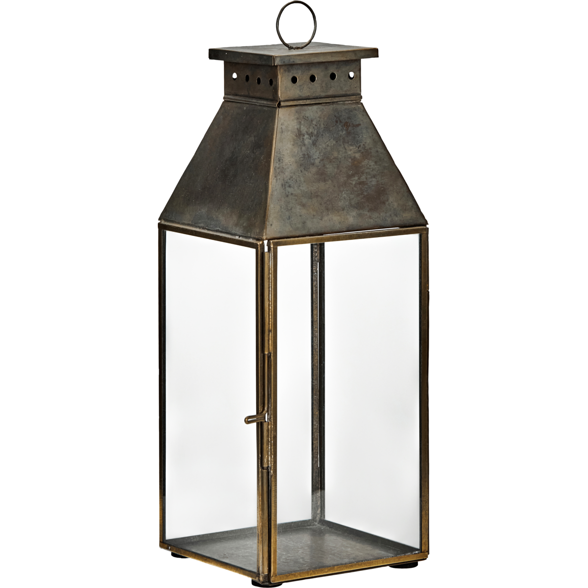 Antique Brass Lantern - Design Vintage