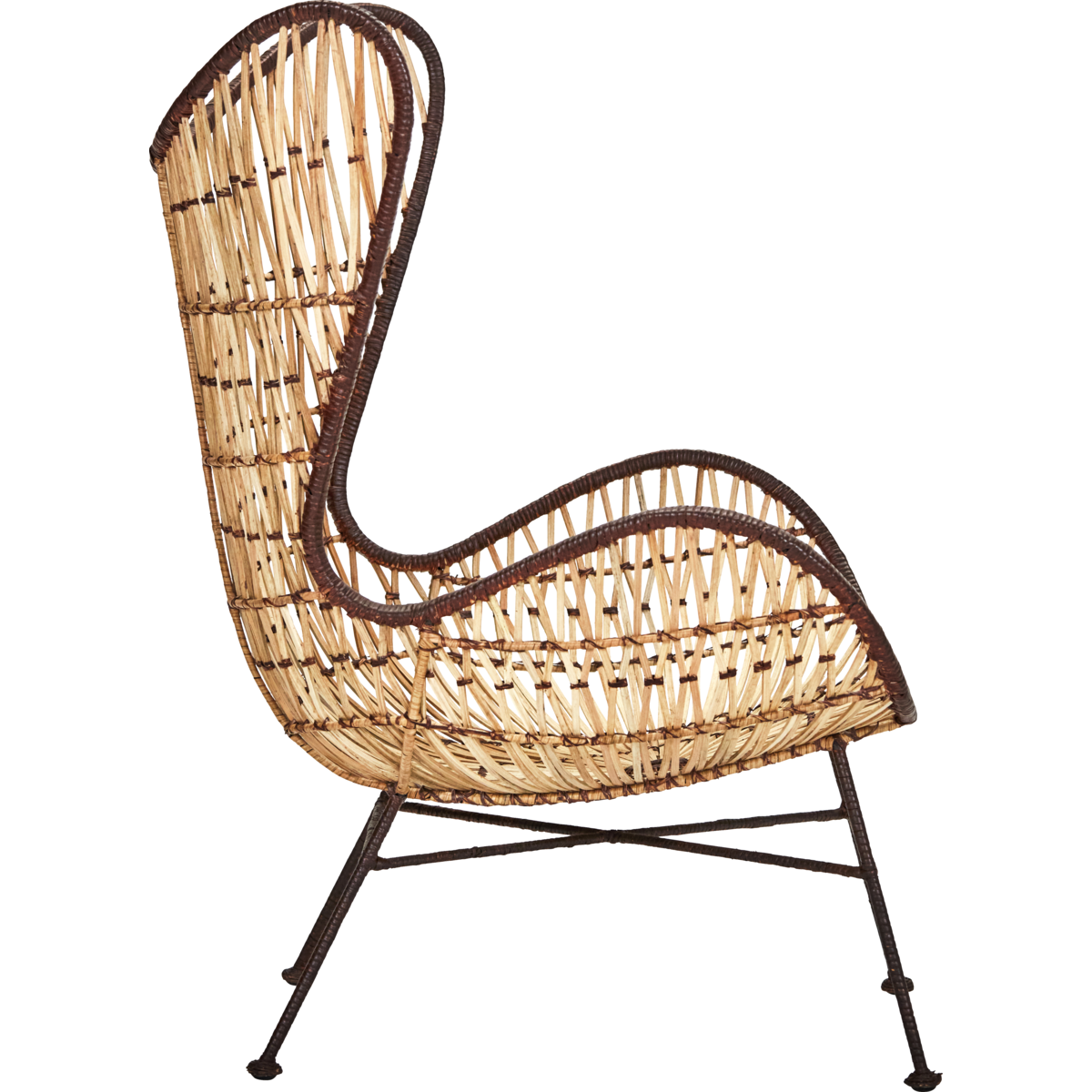 Natural Rattan Egg Chair - Design Vintage