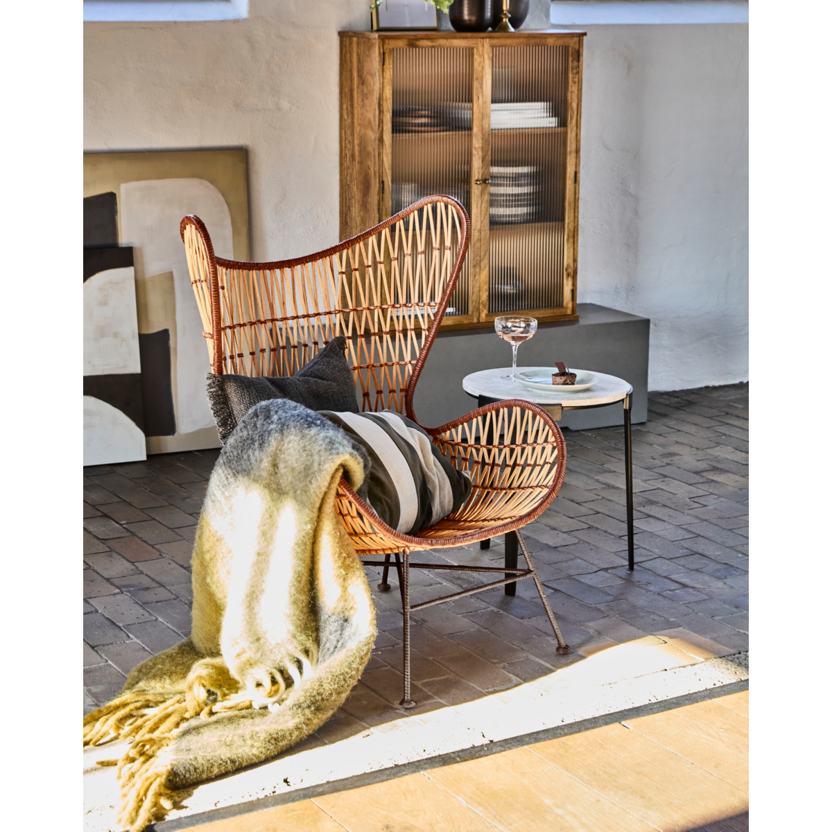 Natural Rattan Egg Chair - Design Vintage