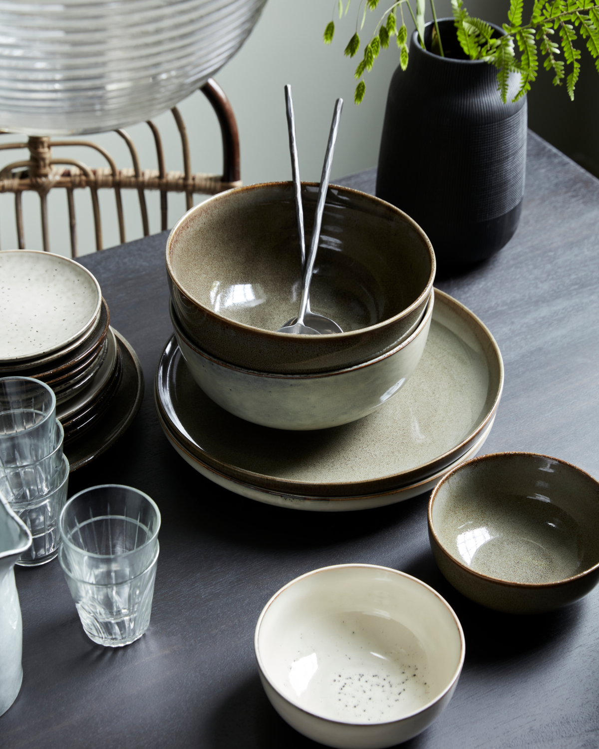 Handcrafted Olive Bowl