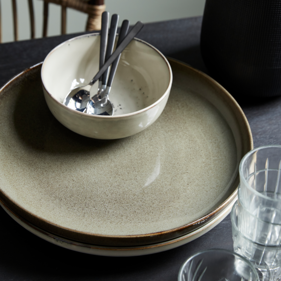Handcrafted Olive Serving Dish