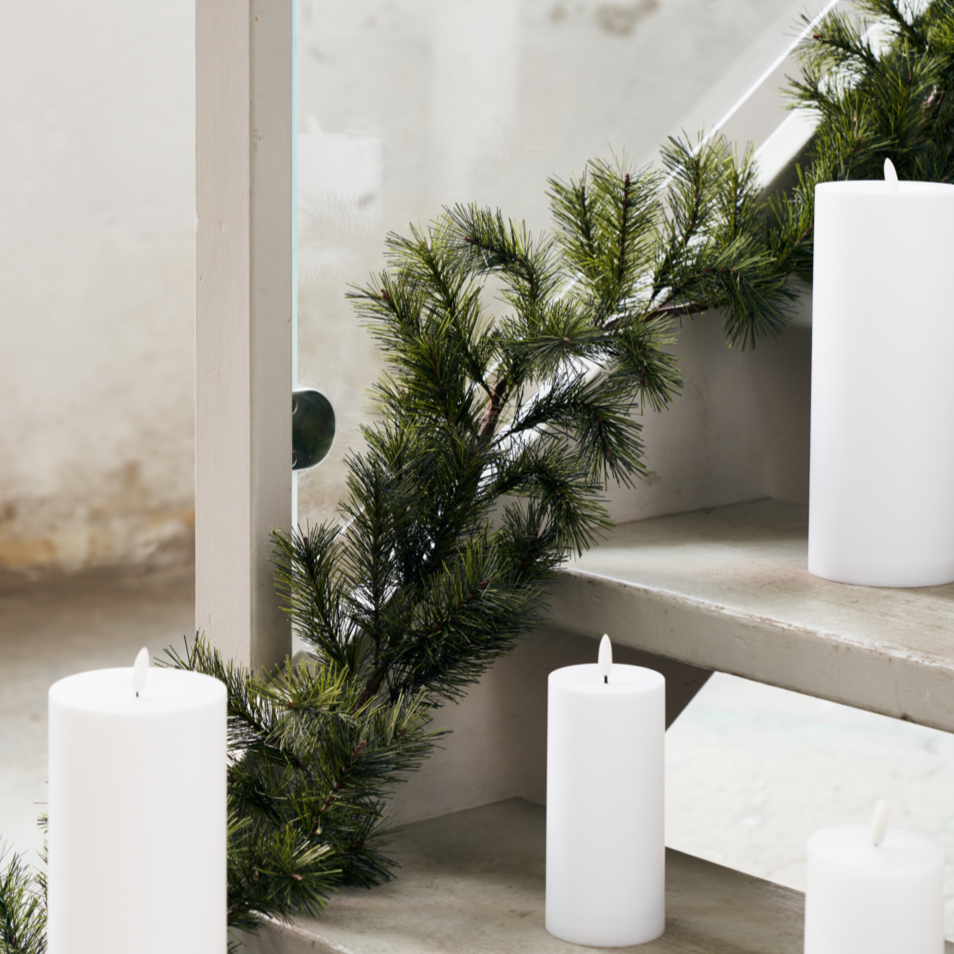 Faux Pine Garland