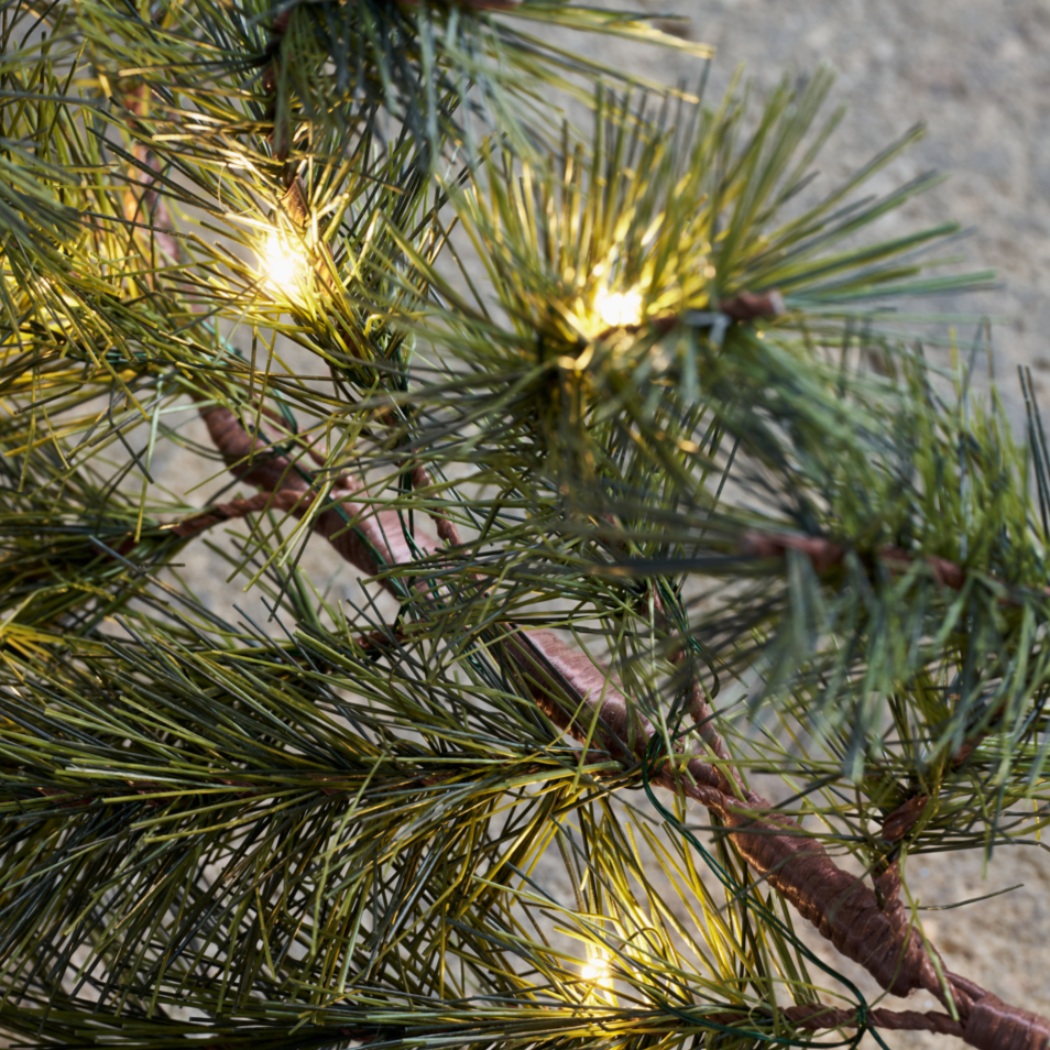 Faux Pine Garland