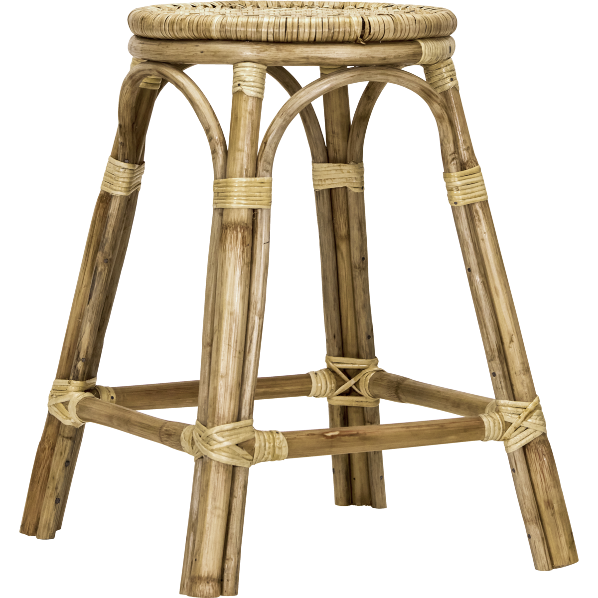 Rattan Cane Stool