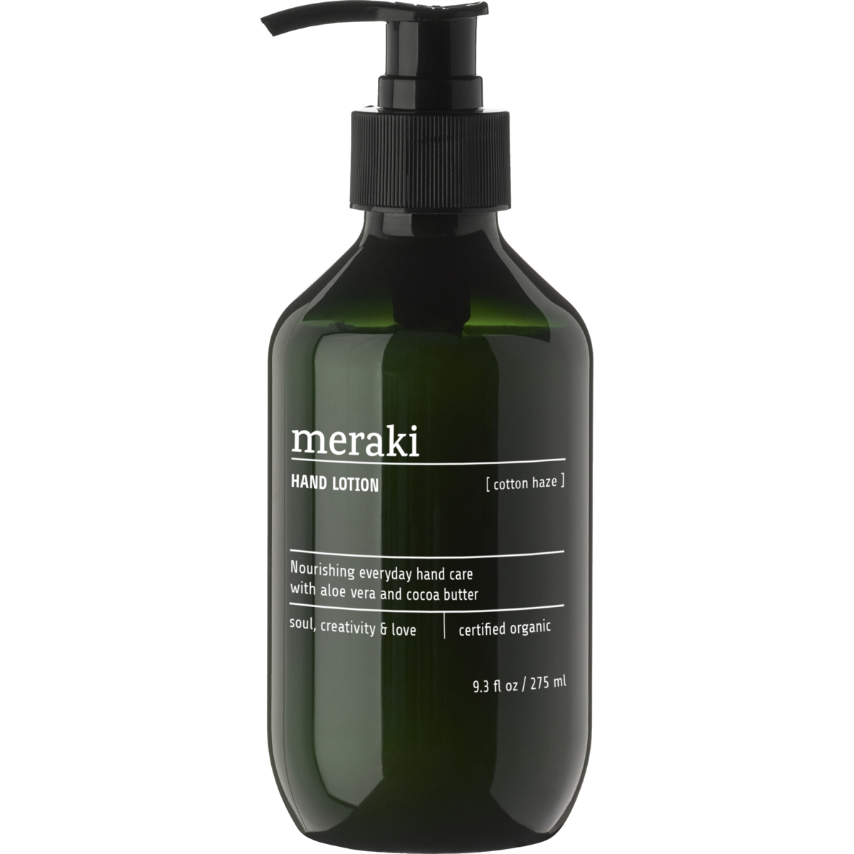 Meraki Cotton Haze Hand Lotion - Design Vintage