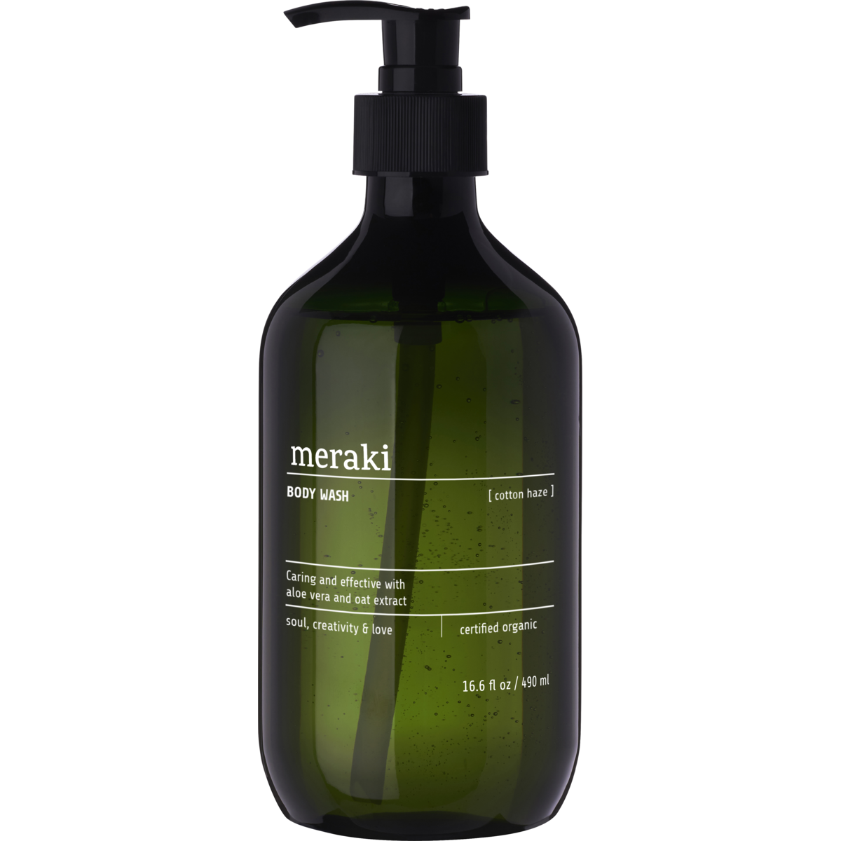 Meraki Cotton Haze Body Wash - Design Vintage