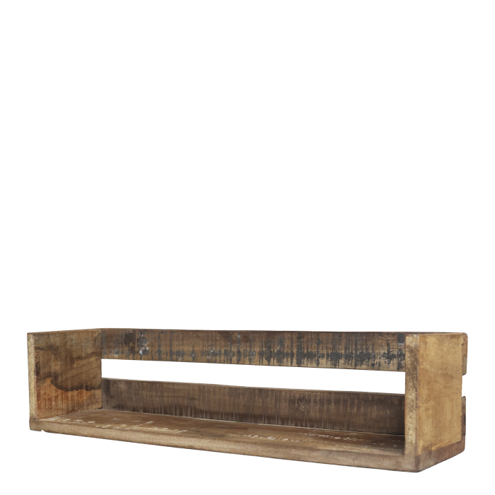 Reclaimed Wood Rustic Shelf