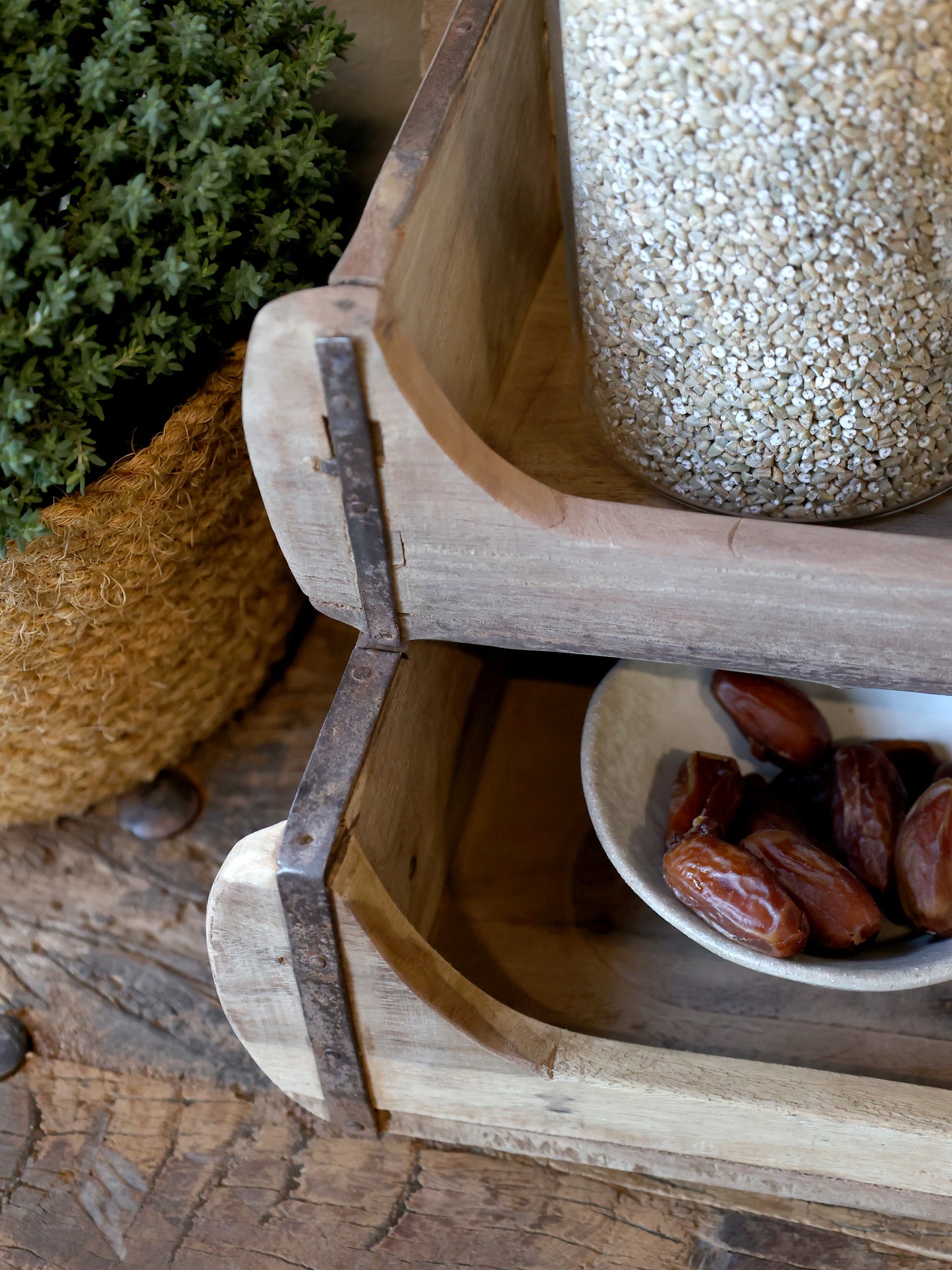 Recycled Wood Stacking Shelf - Design Vintage