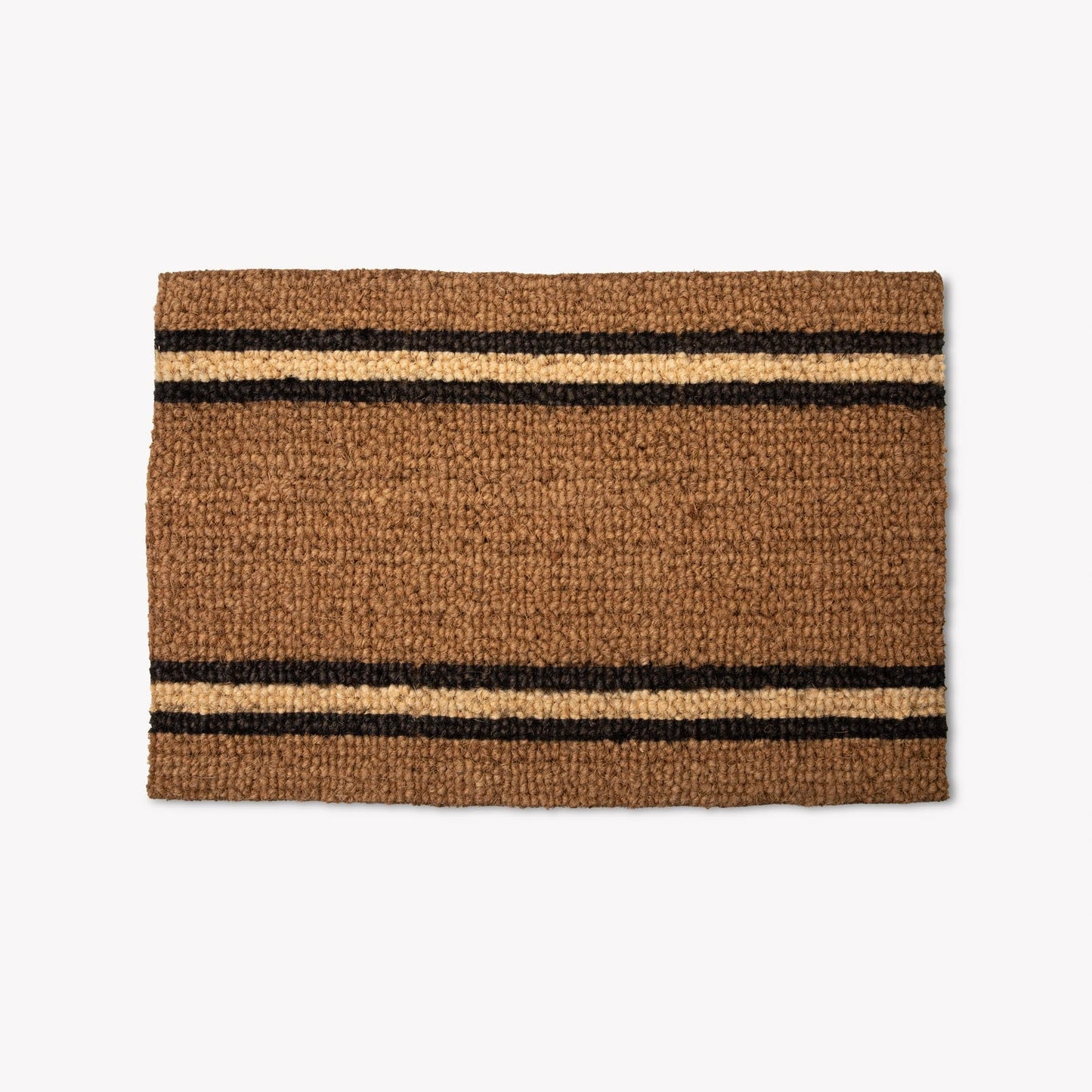 Striped Coir Doormat