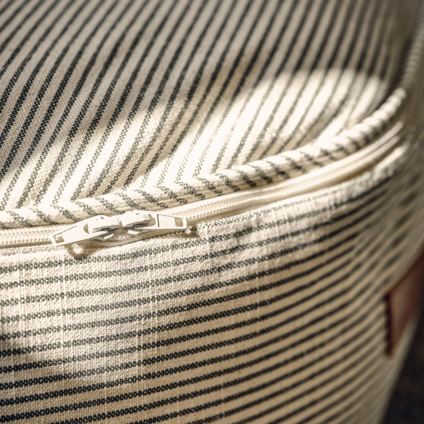 Fern Stripe Dog Cushion