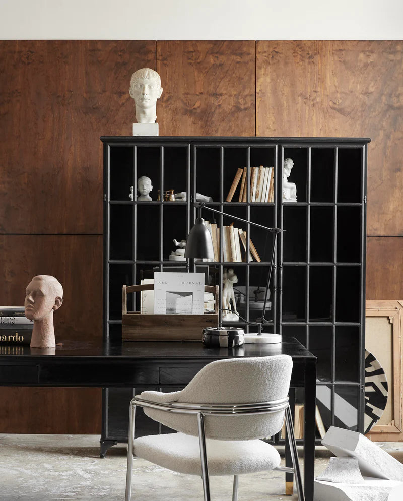Black Iron Triple Cabinet