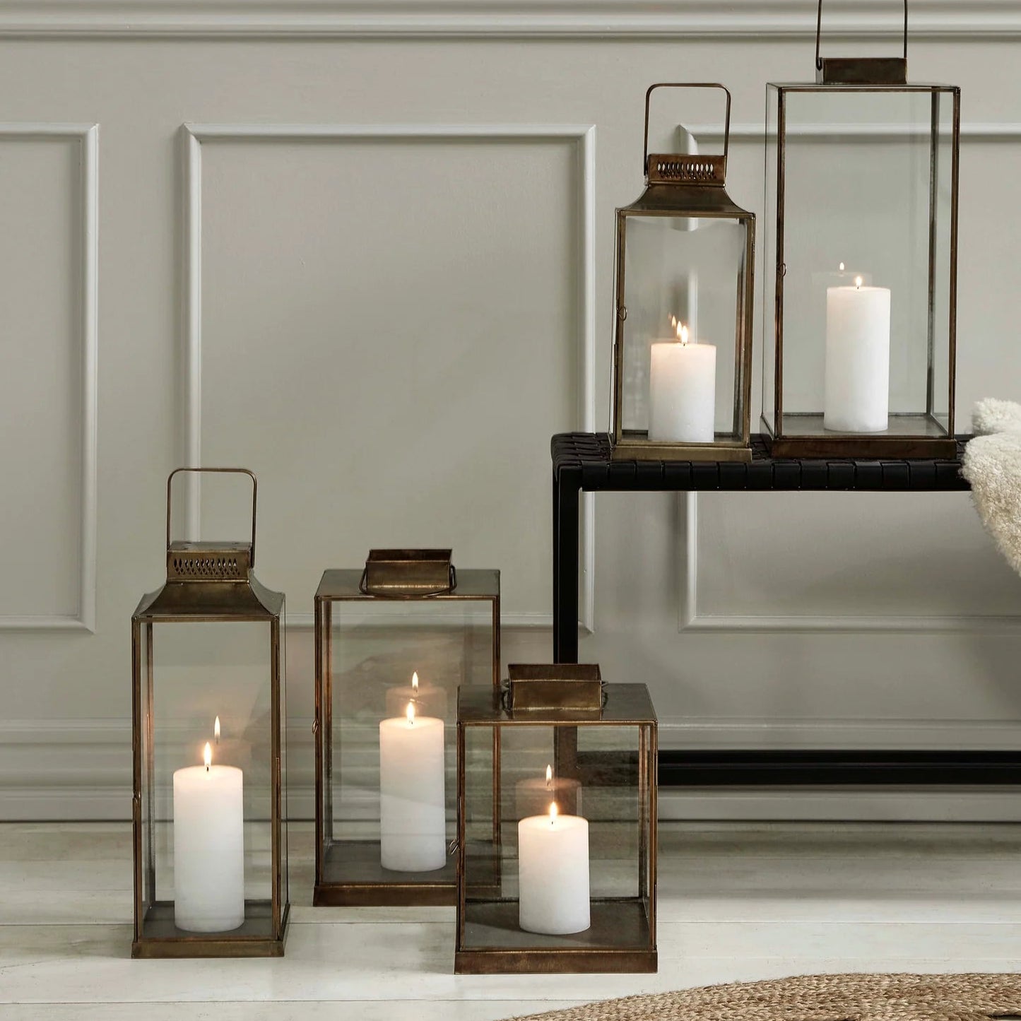 Nova Brass Lantern