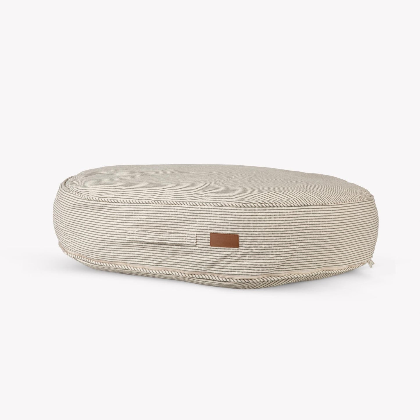 Fern Stripe Dog Cushion