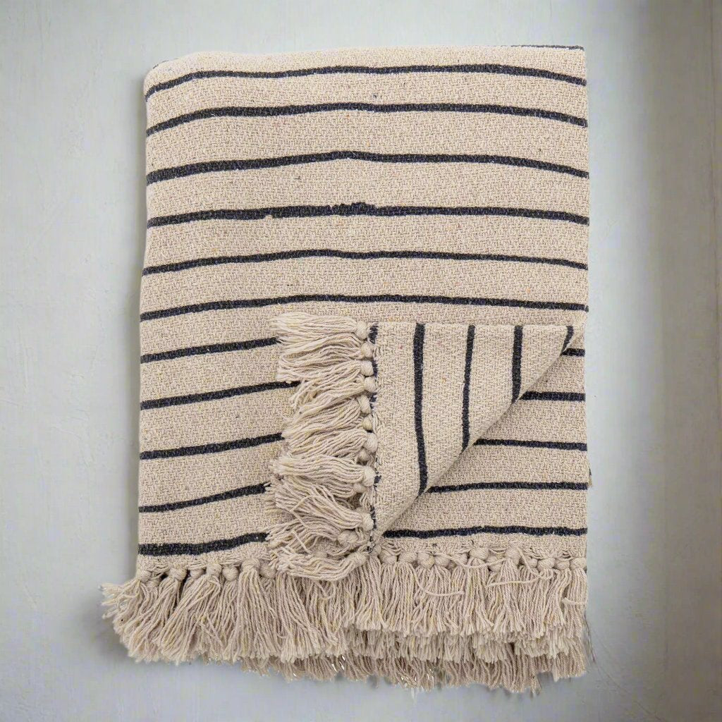 Recycled Eia Cotton Throw - Design Vintage