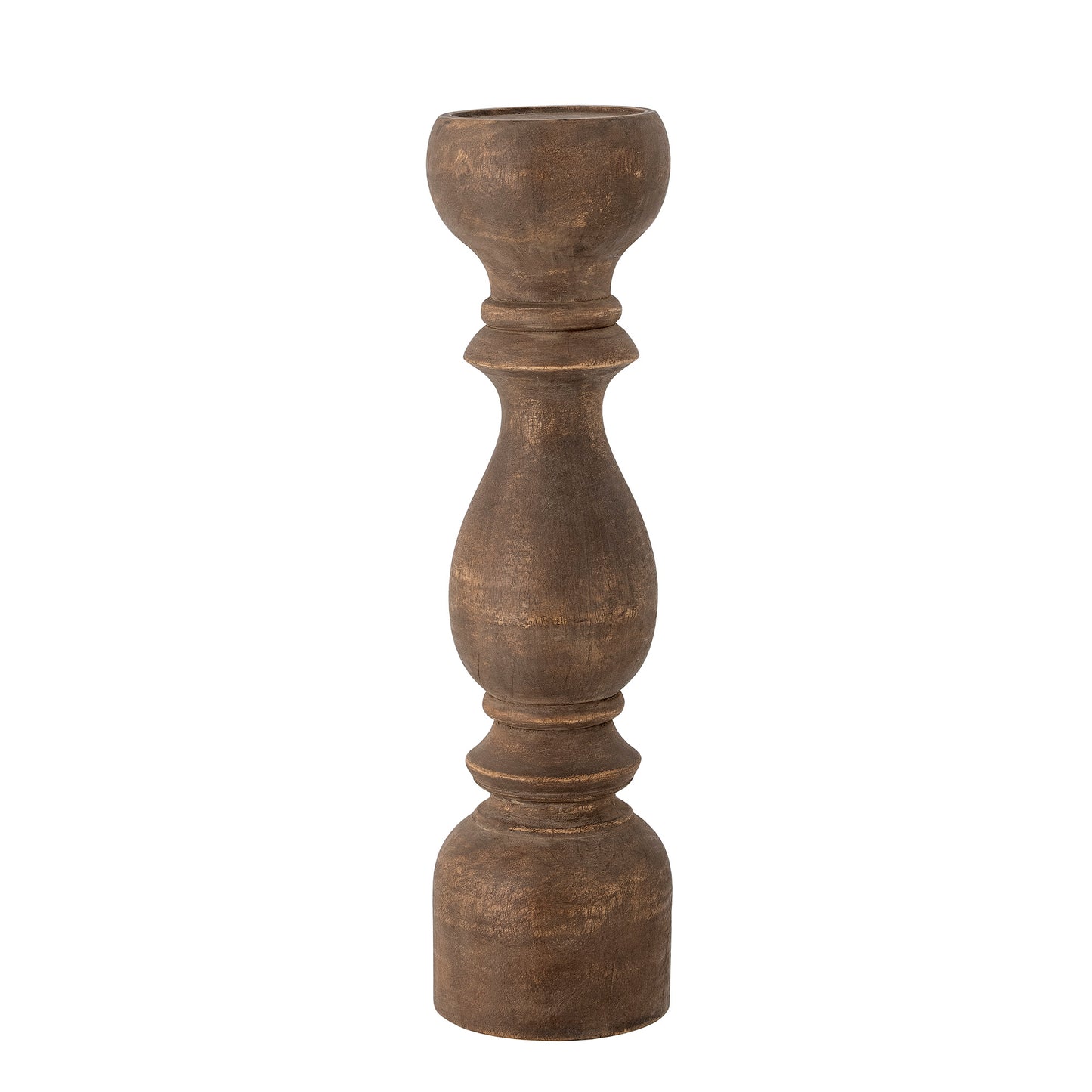 Mango Wood Candleholder - Design Vintage