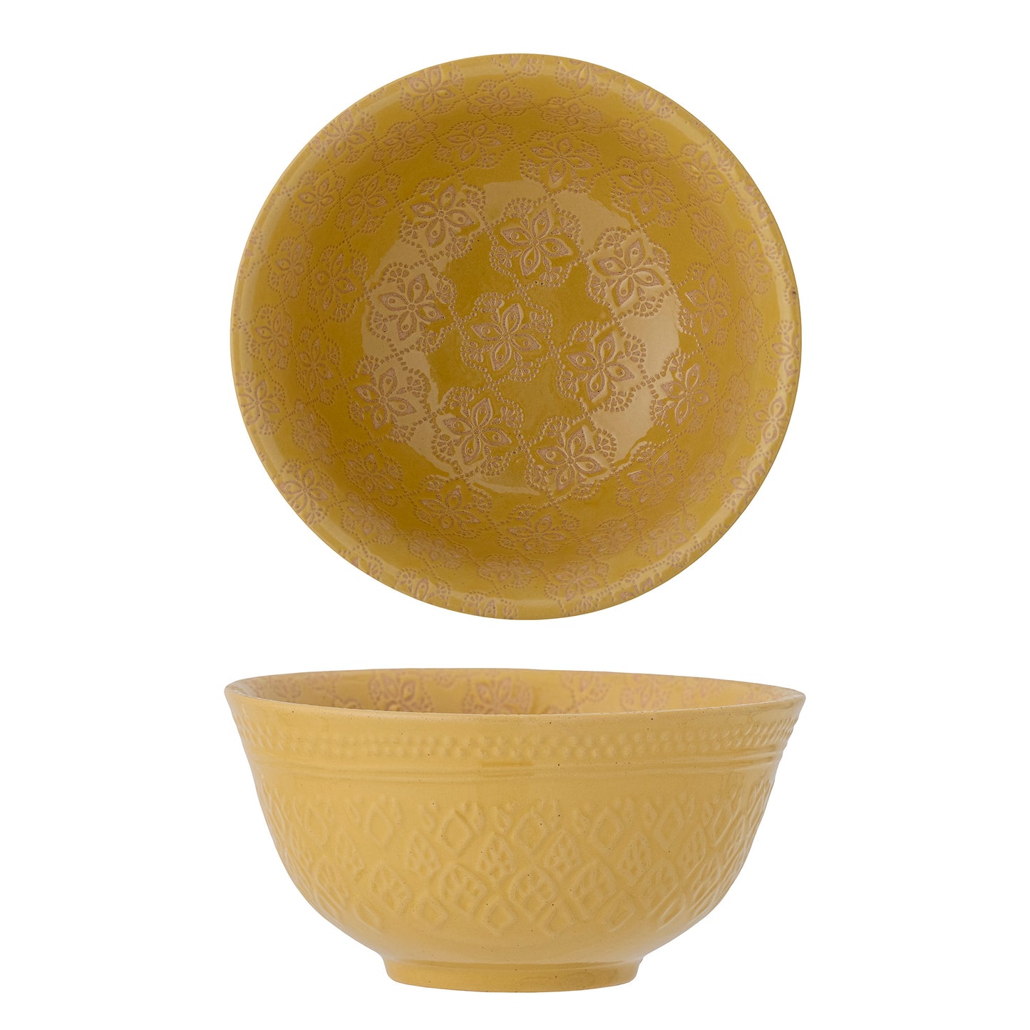 Ochre Siena Bowl - Design Vintage