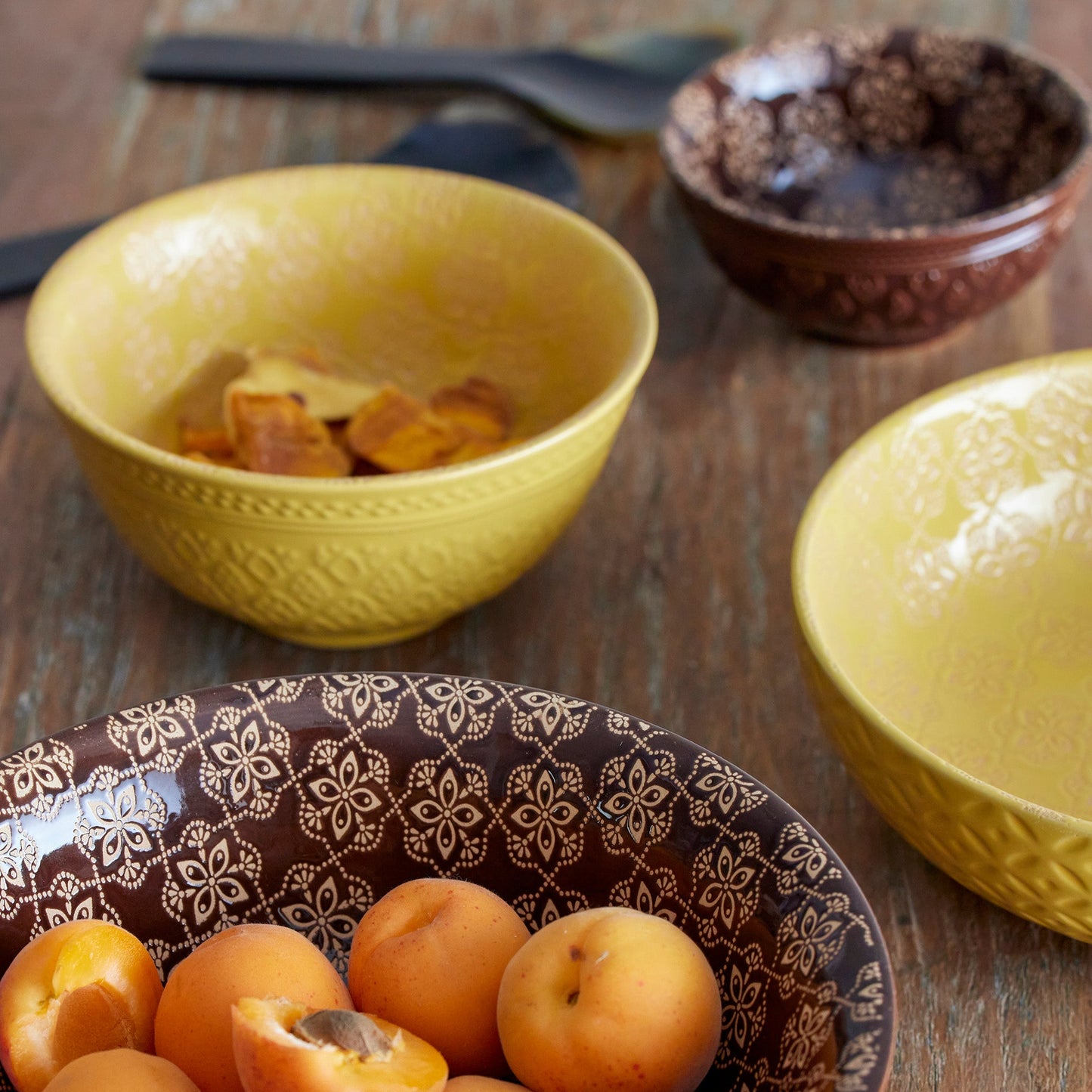 Ochre Siena Bowl - Design Vintage