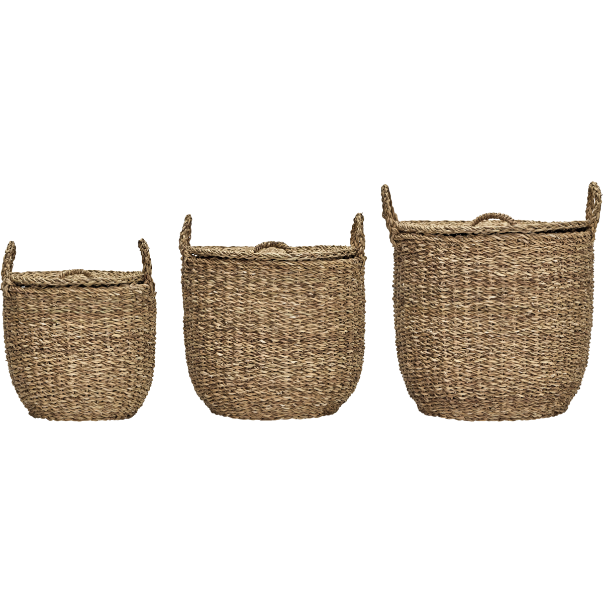 Set of Lidded Baskets - Design Vintage