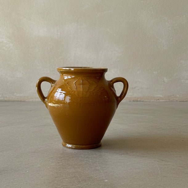 Hungarian Glazed Ochre Urn
