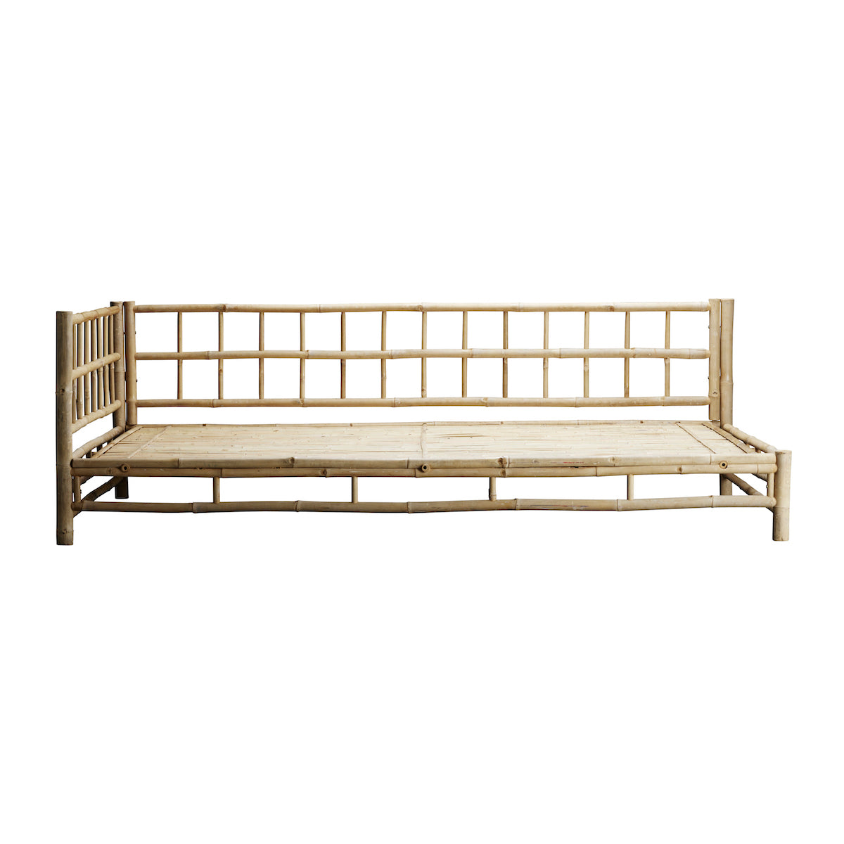 Bamboo Day Bed Left Sided - Design Vintage