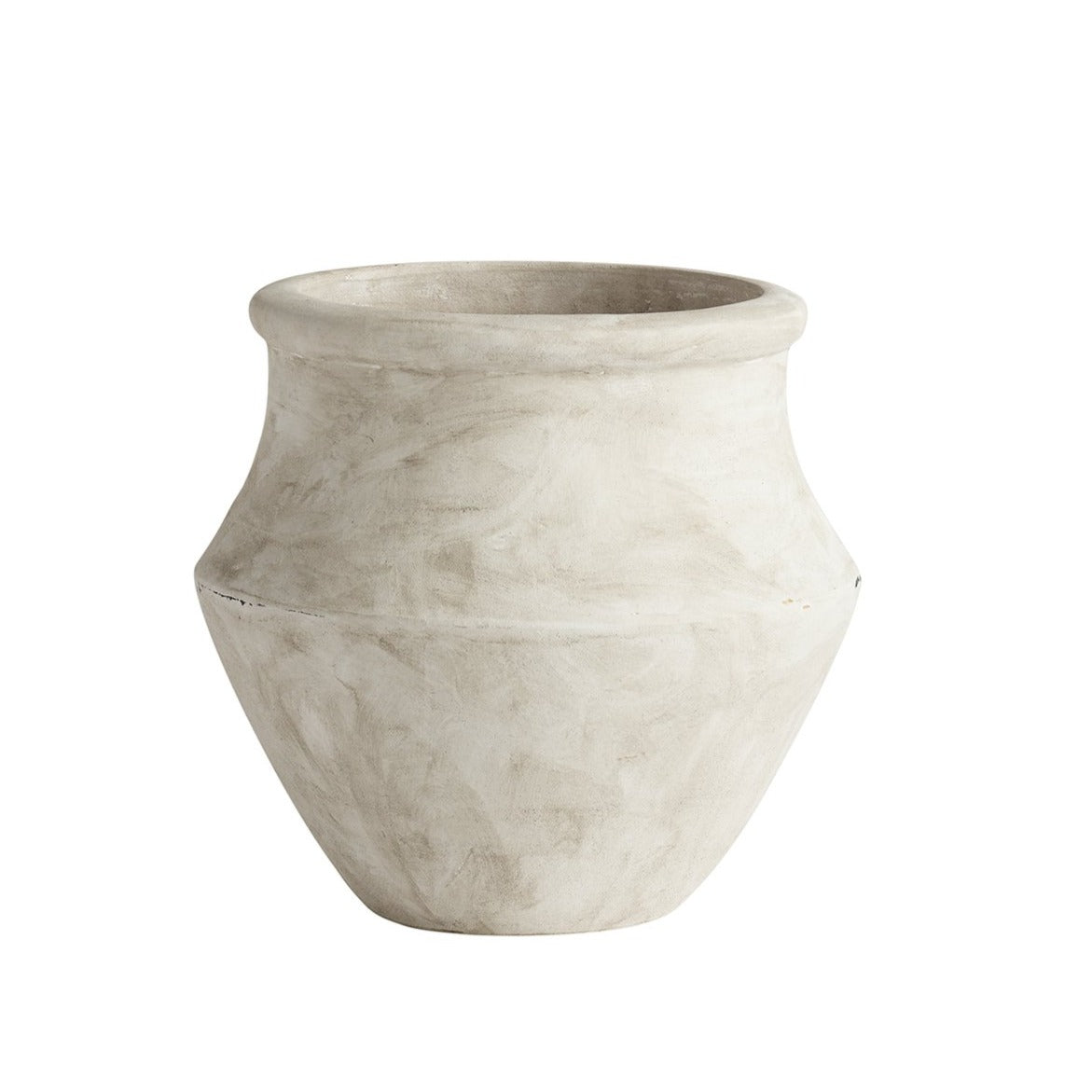 Grecian White Pot - Design Vintage