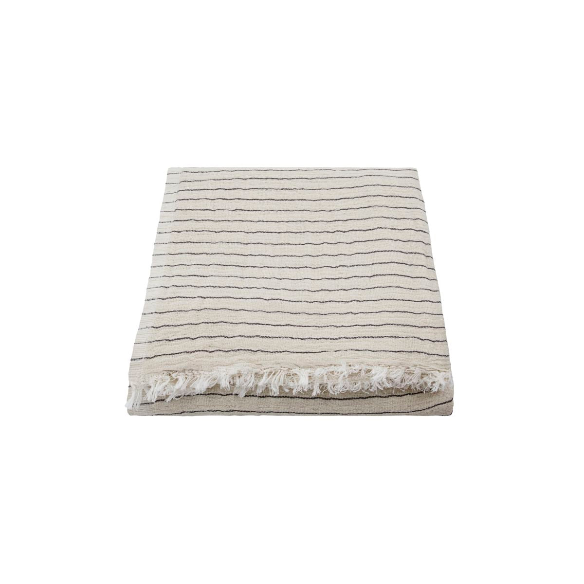 Cotton Stripe Throw - Design Vintage