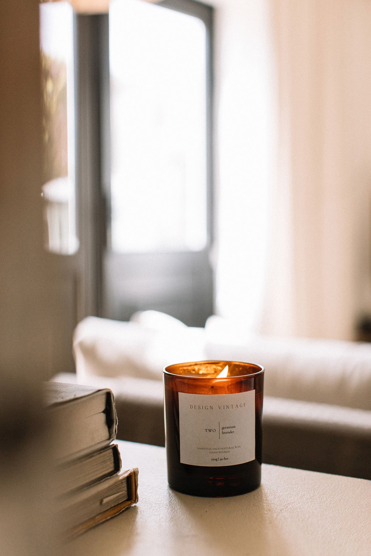 Luxury Essential Oils Natural Candle