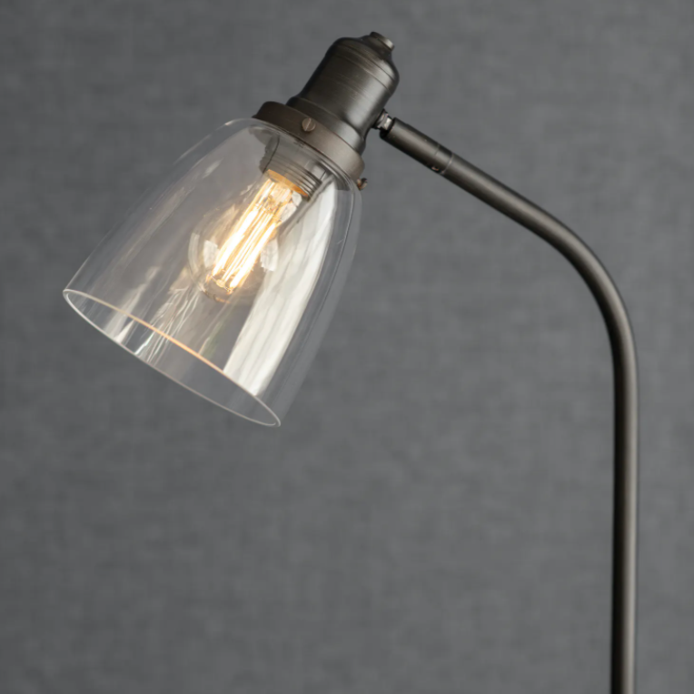 Glass Camden Floor Lamp - Design Vintage