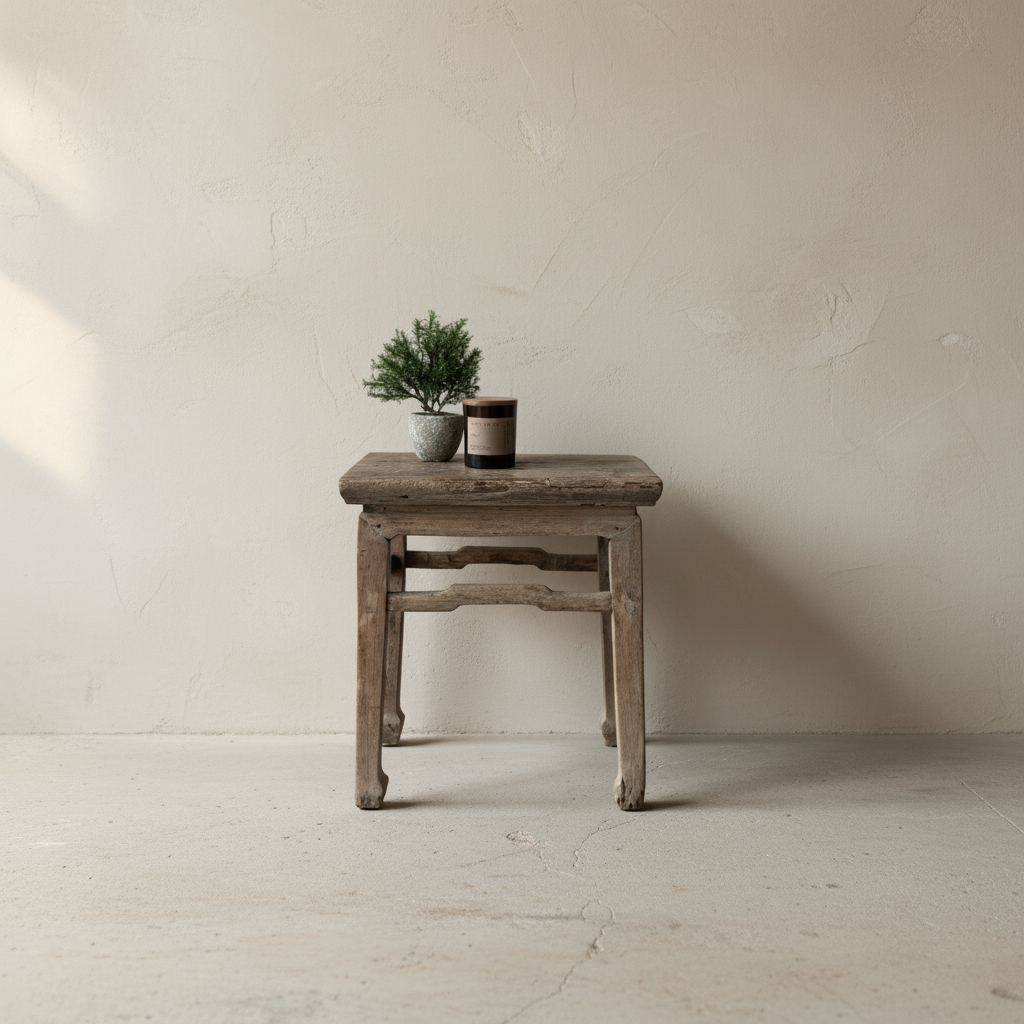 Vintage Elm Table 'Ezra'