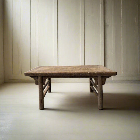 Vintage Elm Coffee Table 'Alva'