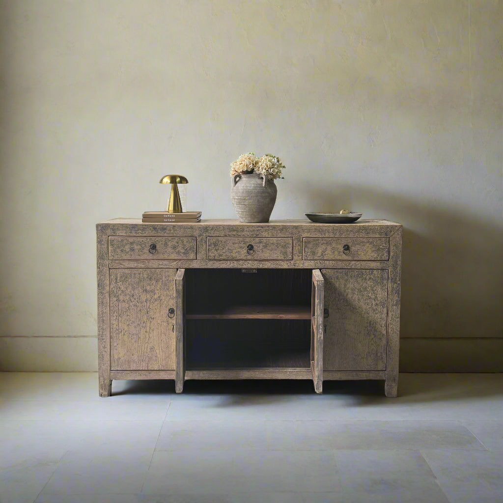 Vintage Elm Cabinet 'Alma' - Design Vintage