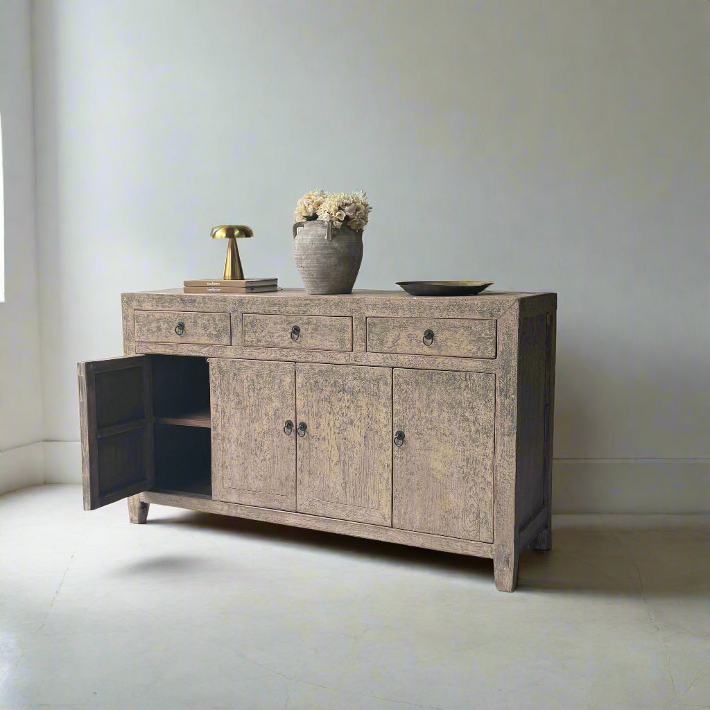 Vintage Elm Cabinet 'Alma' - Design Vintage