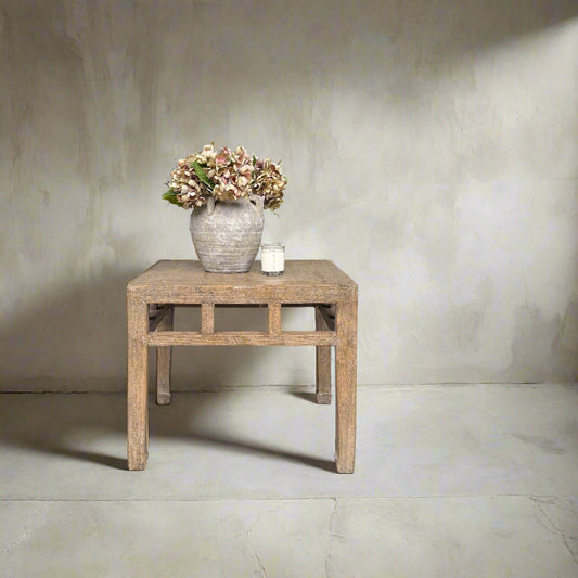 Vintage Elm Table 'Finn' - Design Vintage