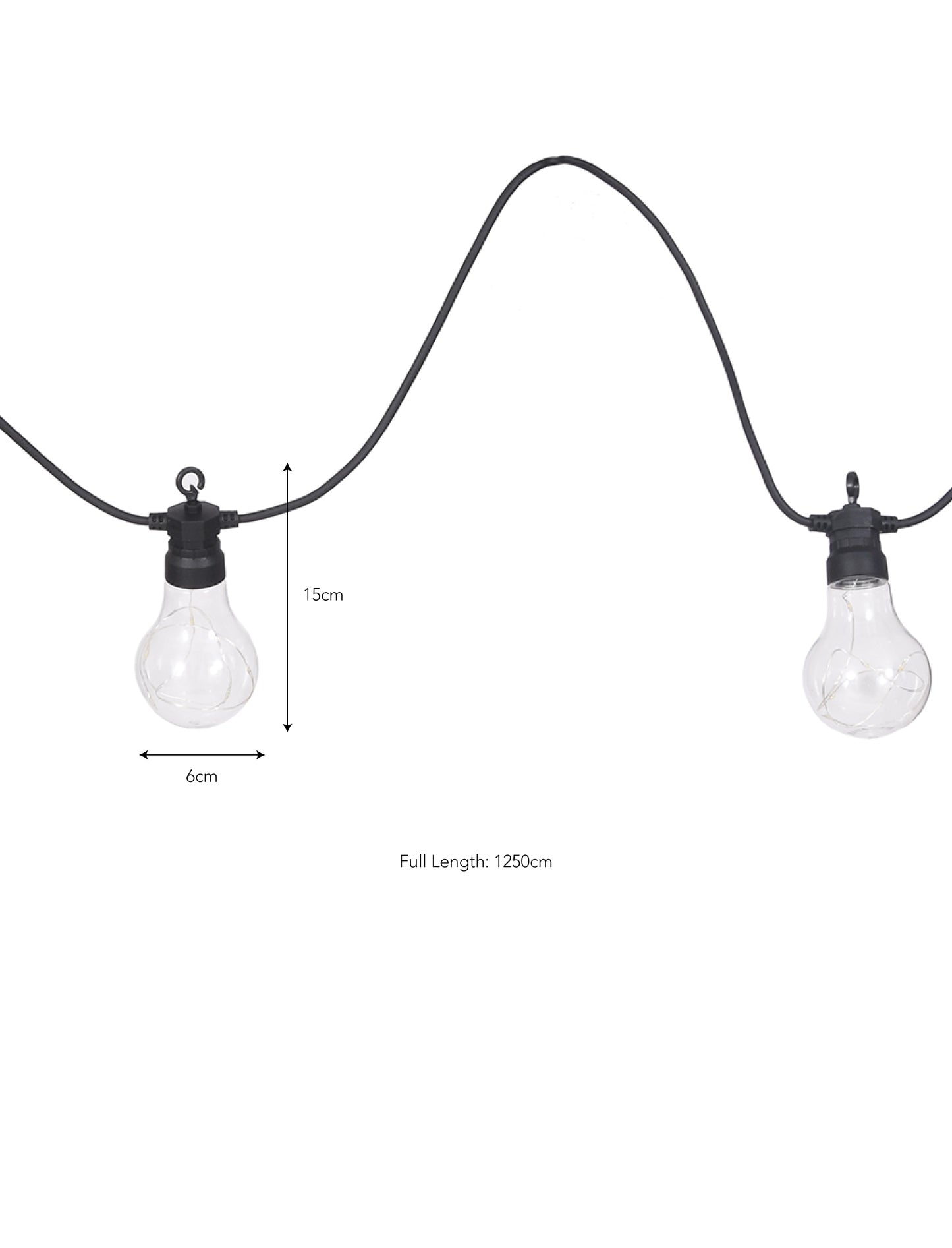 Solar Festoon Lights - Design Vintage