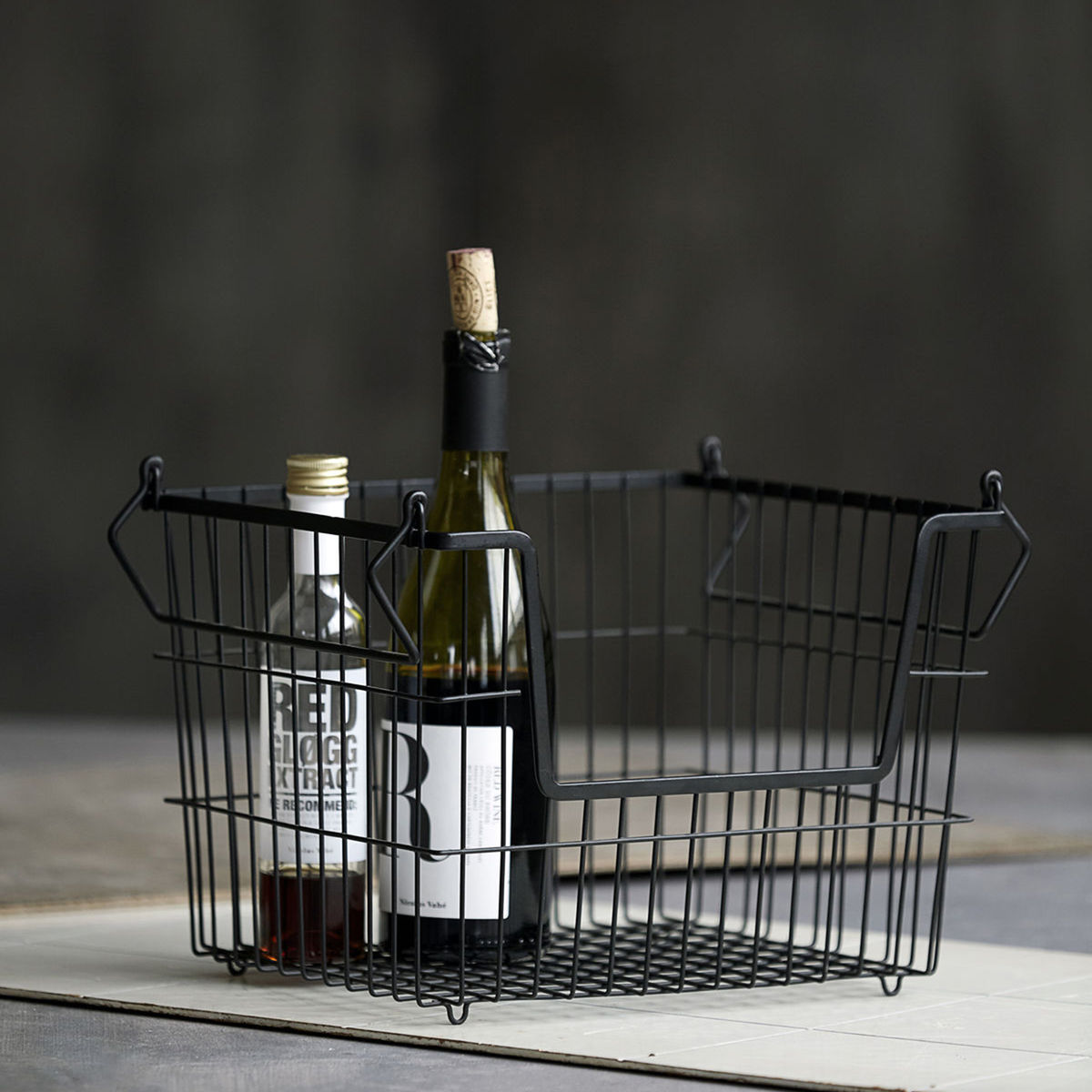 Medium Stackable Baskets - Design Vintage