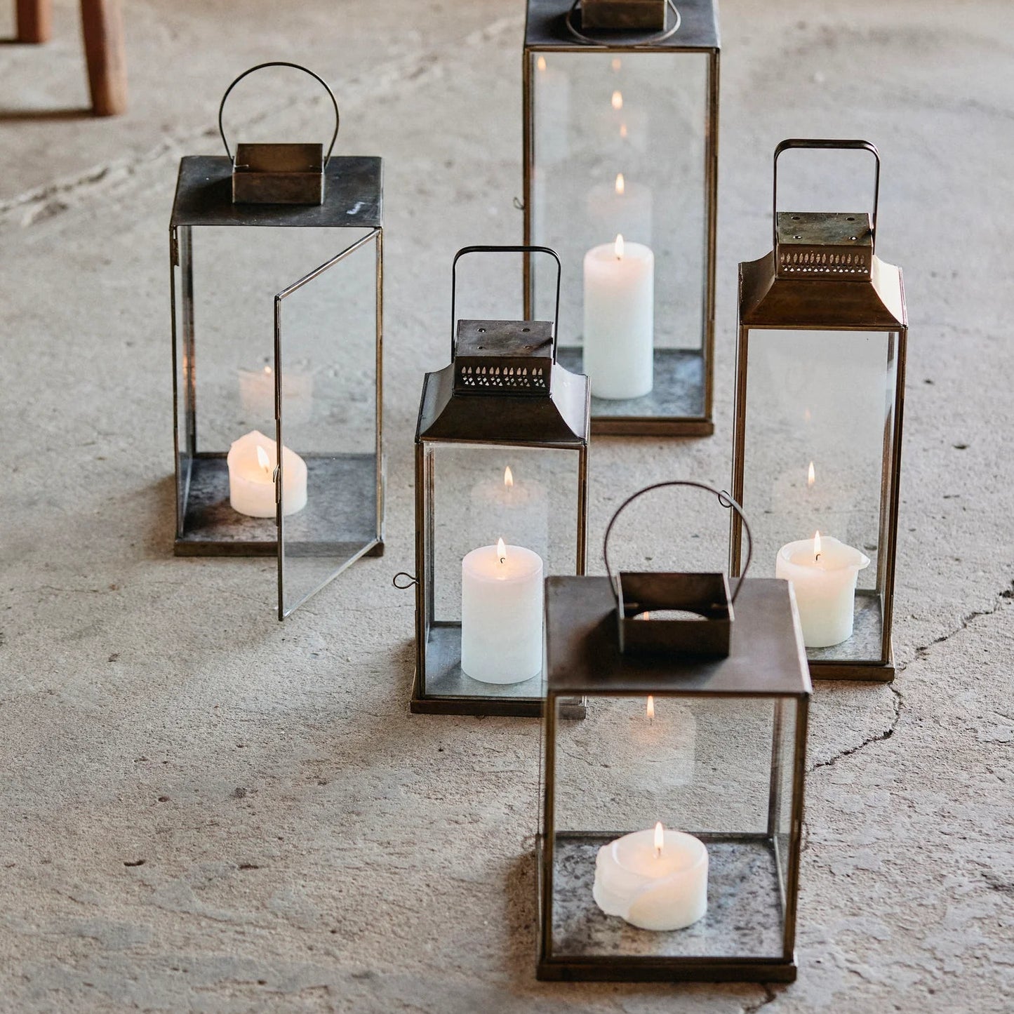 Nova Brass Lantern