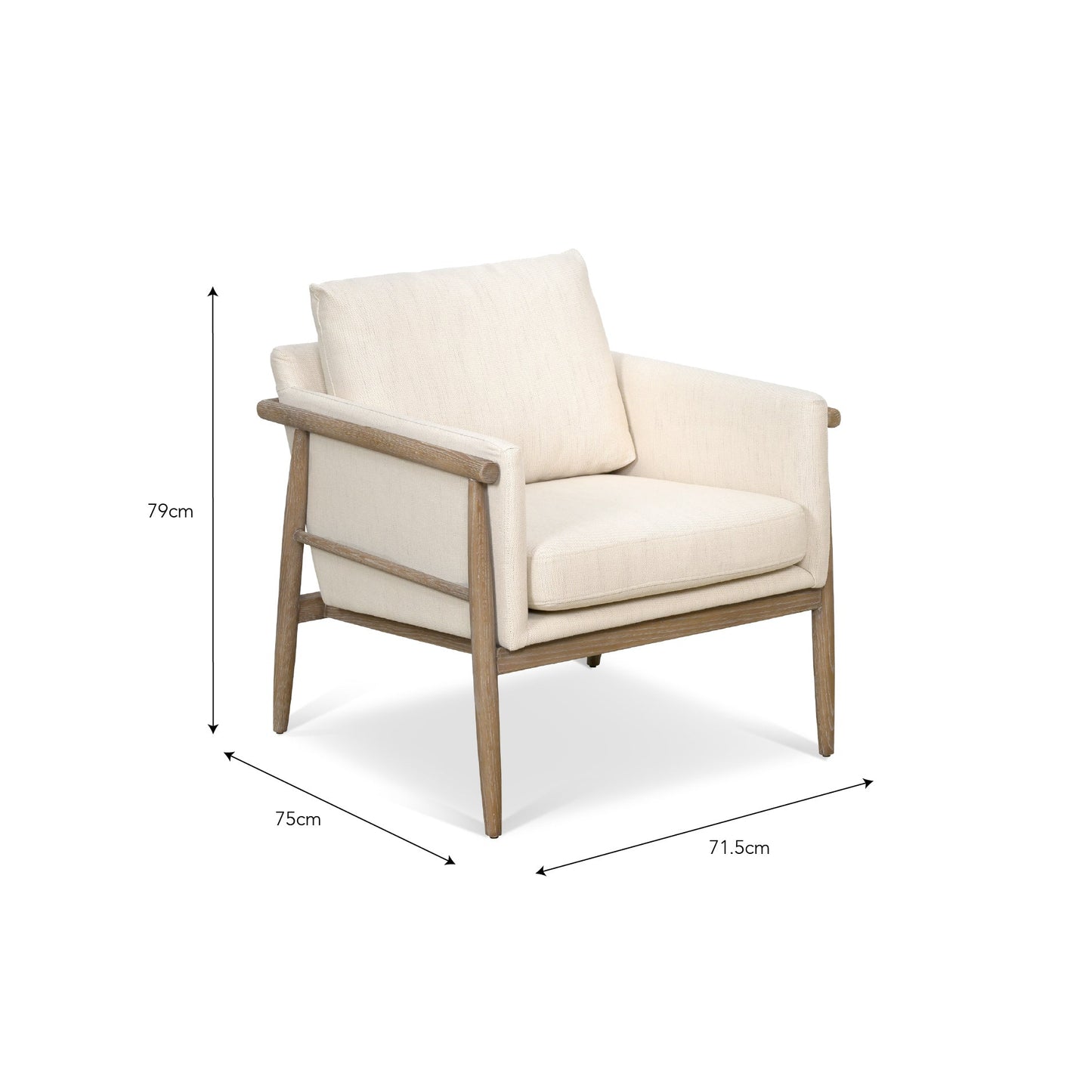 Natural Ash Armchair