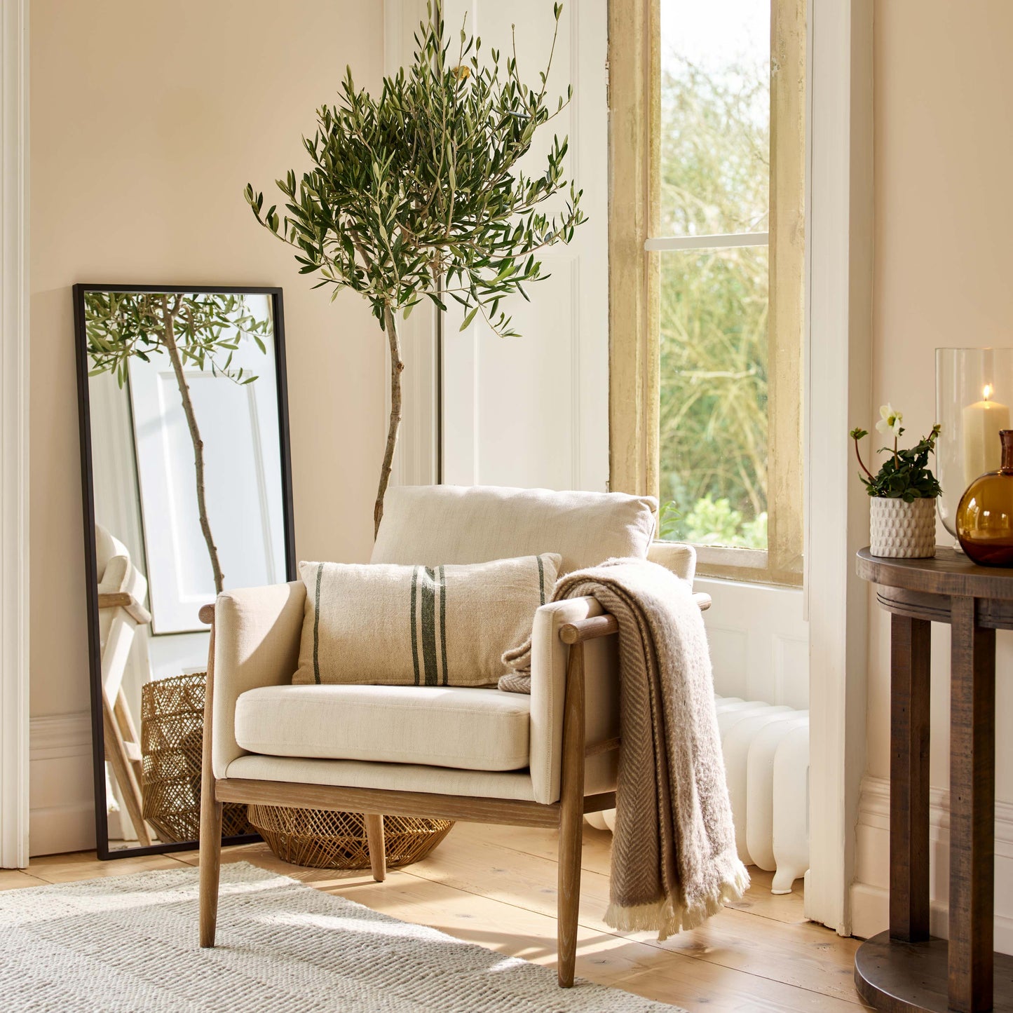 Natural Ash Armchair