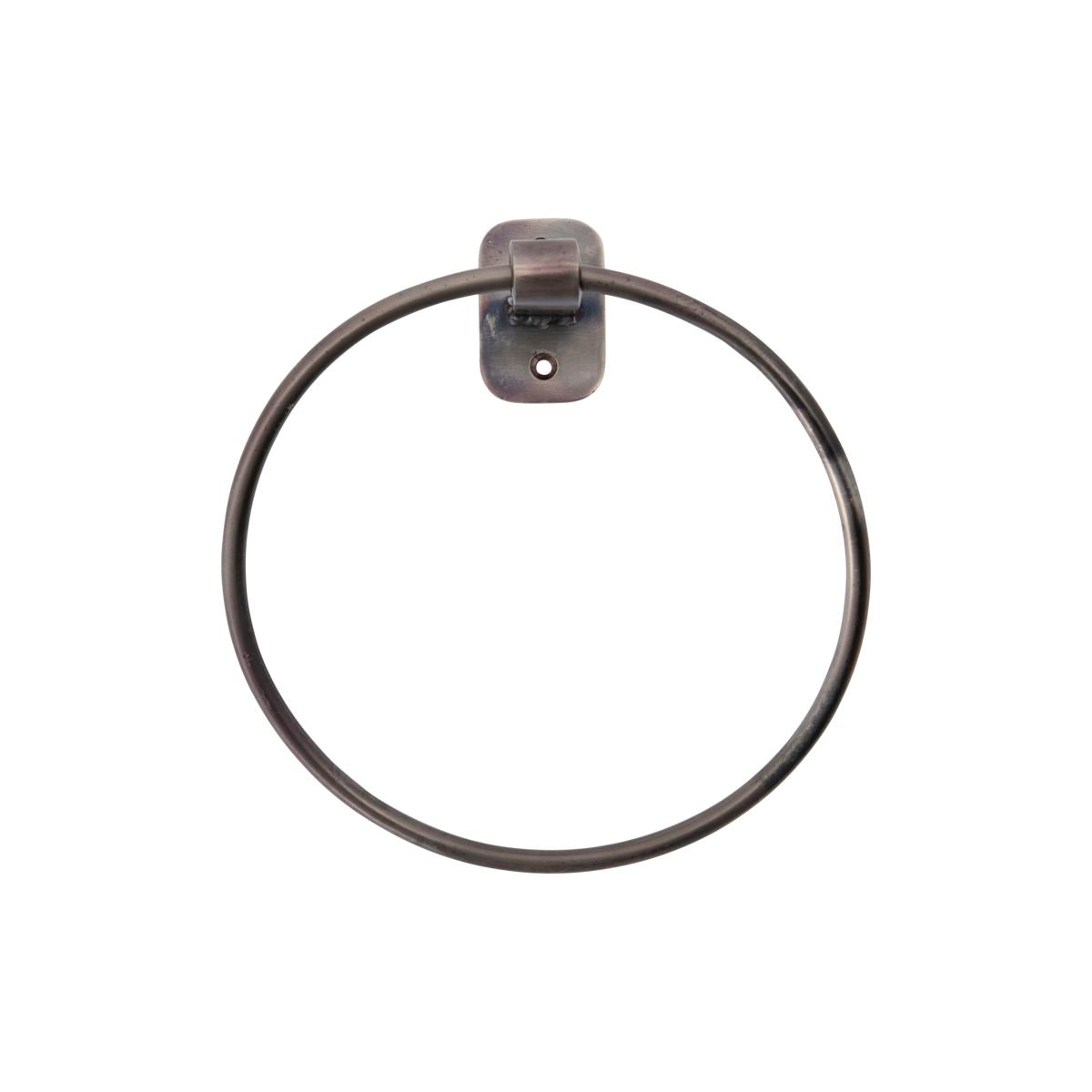Black Round Towel Rail - Design Vintage