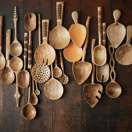 Mango & Cane Servers - Design Vintage