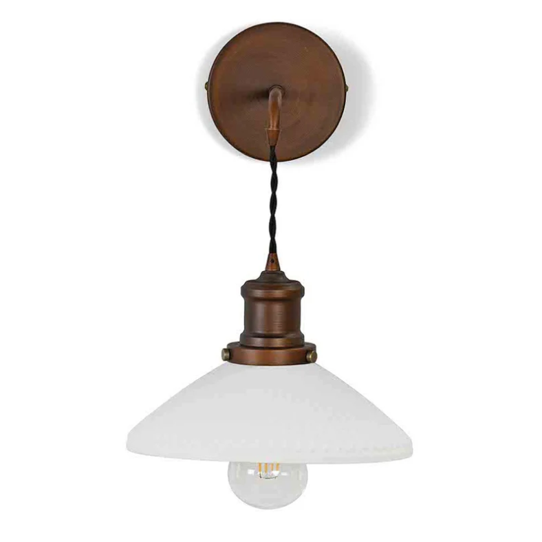 Ceramic Cone Wall Light - Design Vintage
