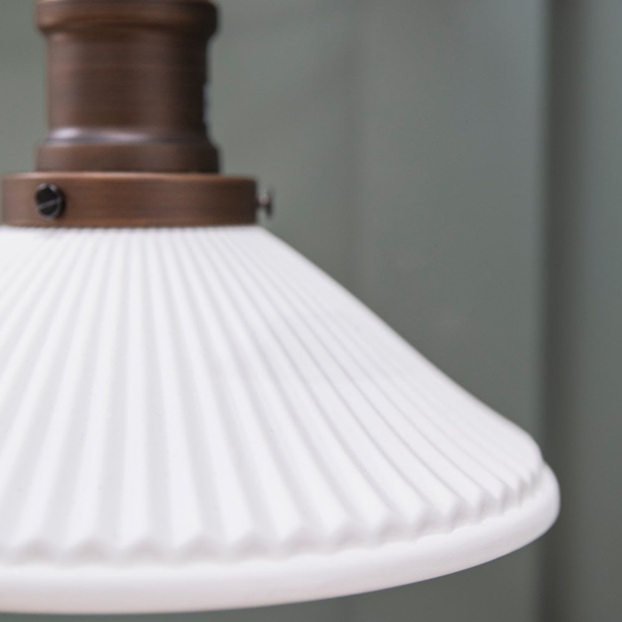 Ceramic Cone Wall Light - Design Vintage
