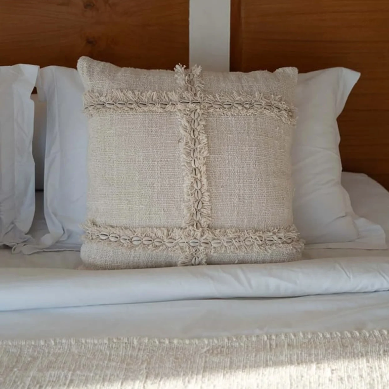 Boho Shell Cushion - Design Vintage