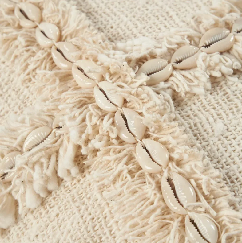 Boho Shell Cushion - Design Vintage