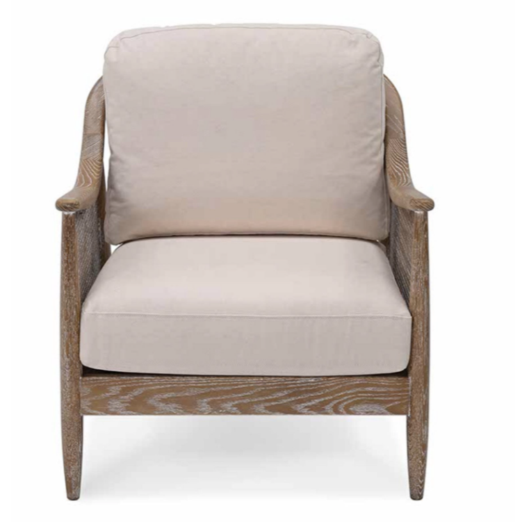 Natural Rattan Armchair - Design Vintage