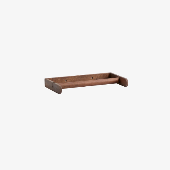 Acacia Kitchen Roll Holder - Design Vintage