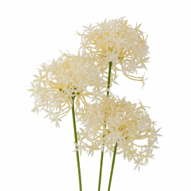 White Allium Spray - Design Vintage